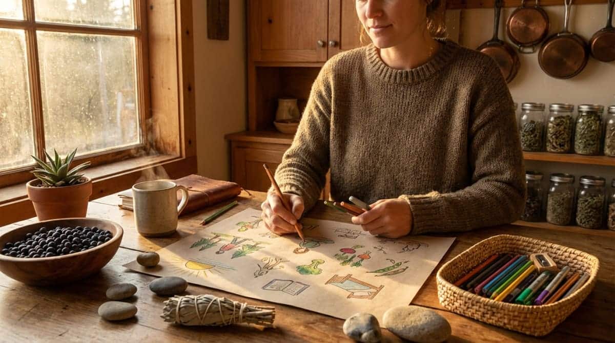 Illustration representing Creating Structure Through Routine and Self-Care