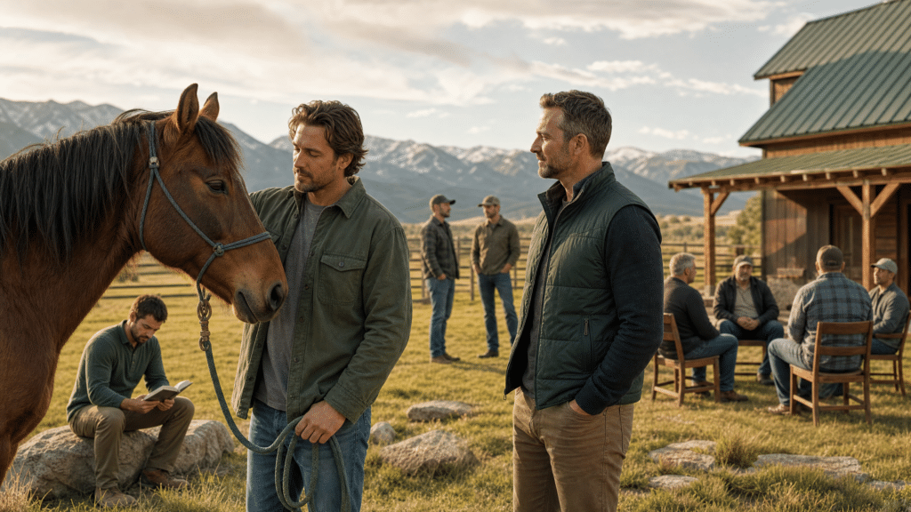 Equine Therapy for Men in Recovery