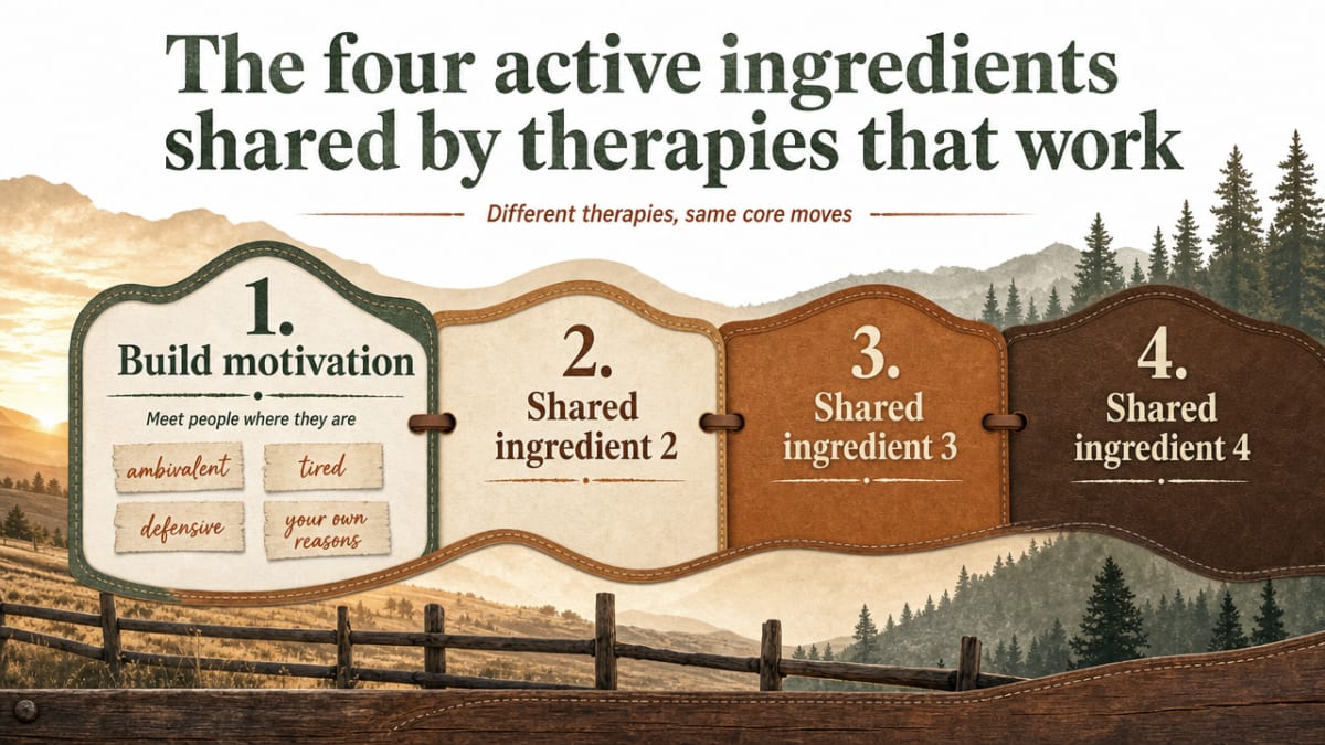 Visualize the four shared active ingredients cited in this section, giving readers a memorable framework that maps directly to the prose
